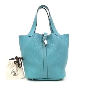 Hermes Picotin Lock 18 Taurillon Clemence Mini Tote